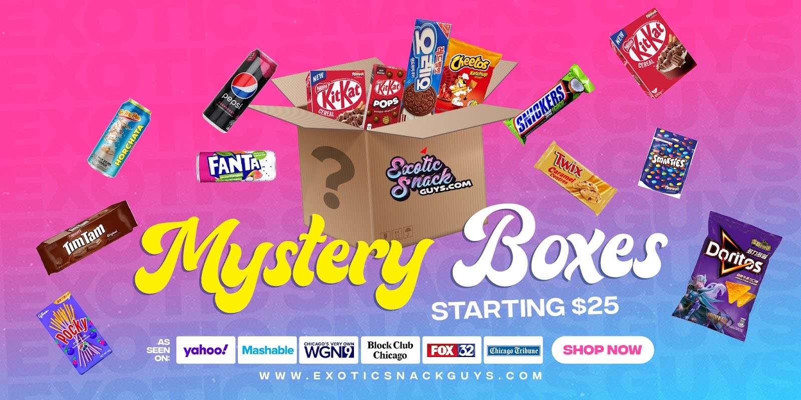 Must-Have Holiday Gift: Exotic Snack Guys Mystery Box Takes Center Stage