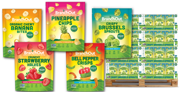 BranchOut's products are responsibly harvested and gently dehydrated to leave all the nutrients, flavor, and vibrant colors