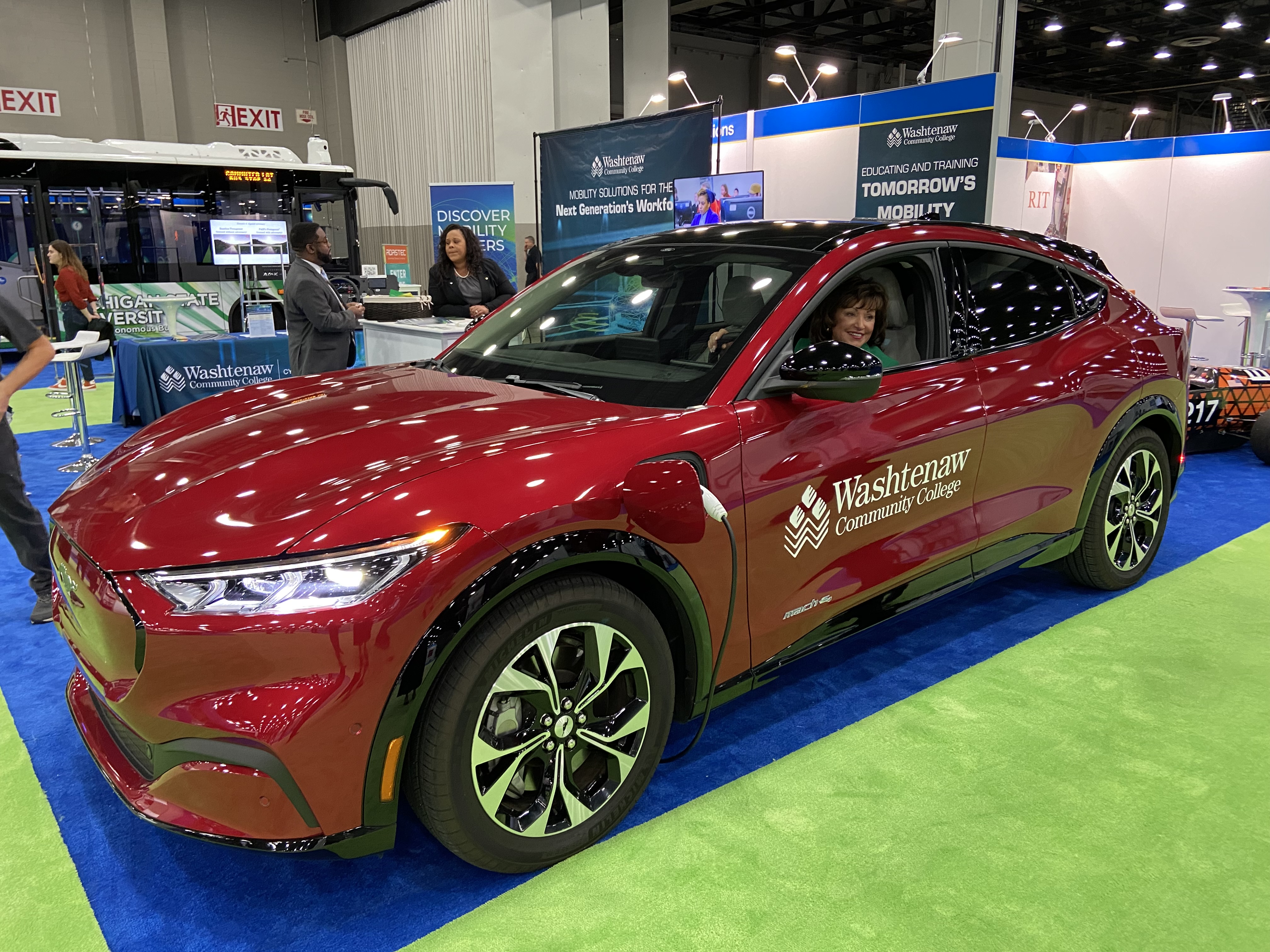 Washtenaw Community College at the Detroit Auto Show