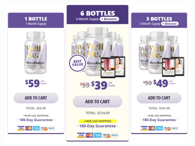 Best Supplements for Menopause Prices