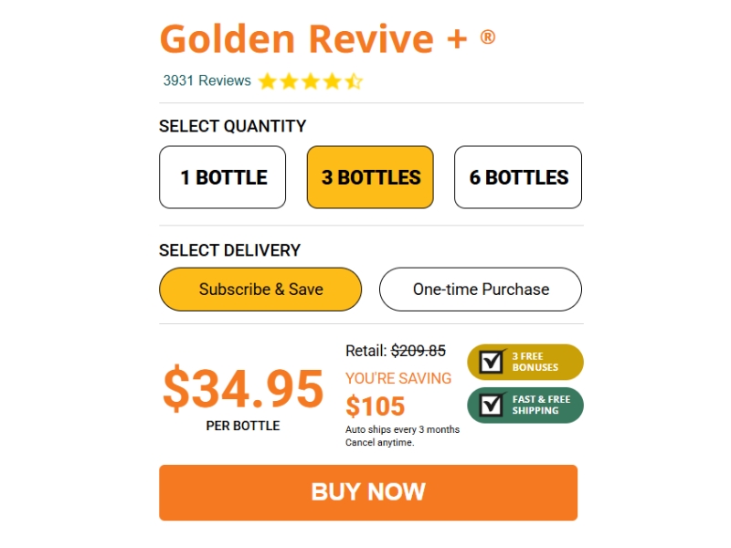 UpWellness Golden Revive Curcumin-Rich Whole Turmeric Root Extract for Joint Support Prices