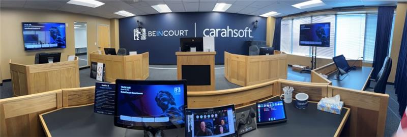 BEINCOURT and Carahsoft's Courtroom