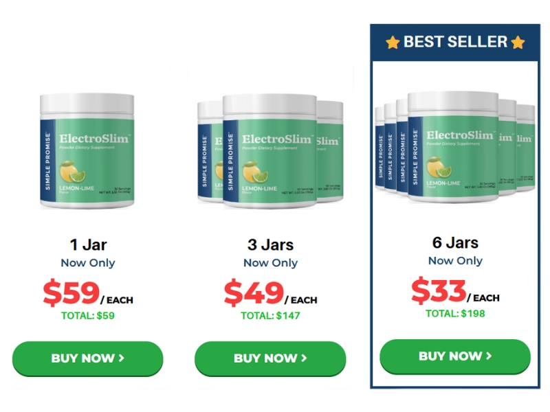Electroslim Review The Fizzy Fat Loss Soda for Weight Loss (Simple Promise Electro Slim) Prices