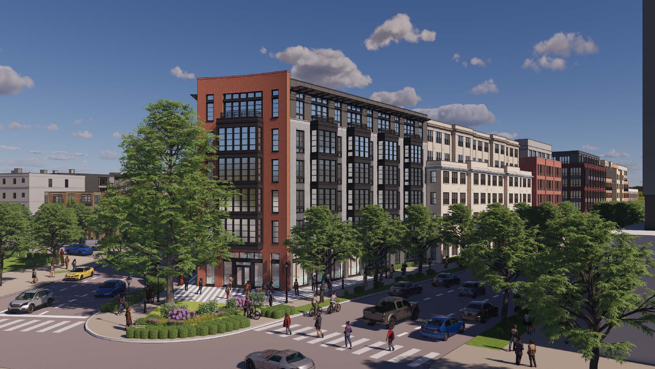 Samuel Madden Redevelopment Exterior Rendering
