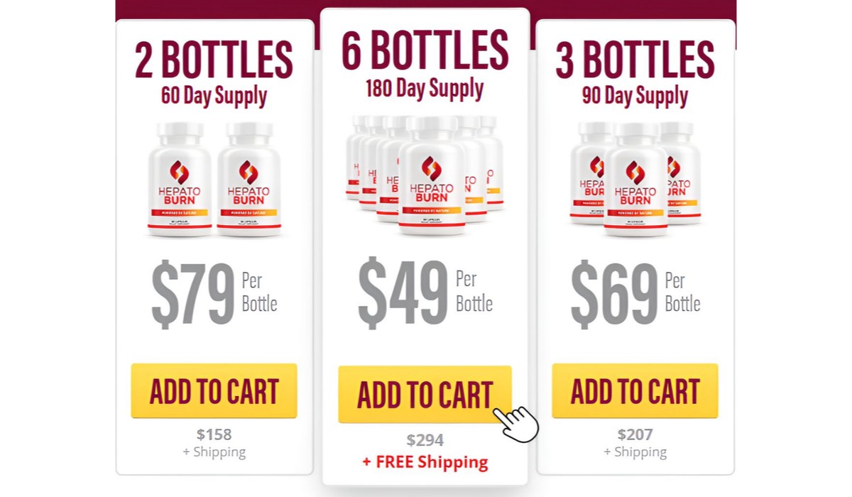 HepatoBurn Cost