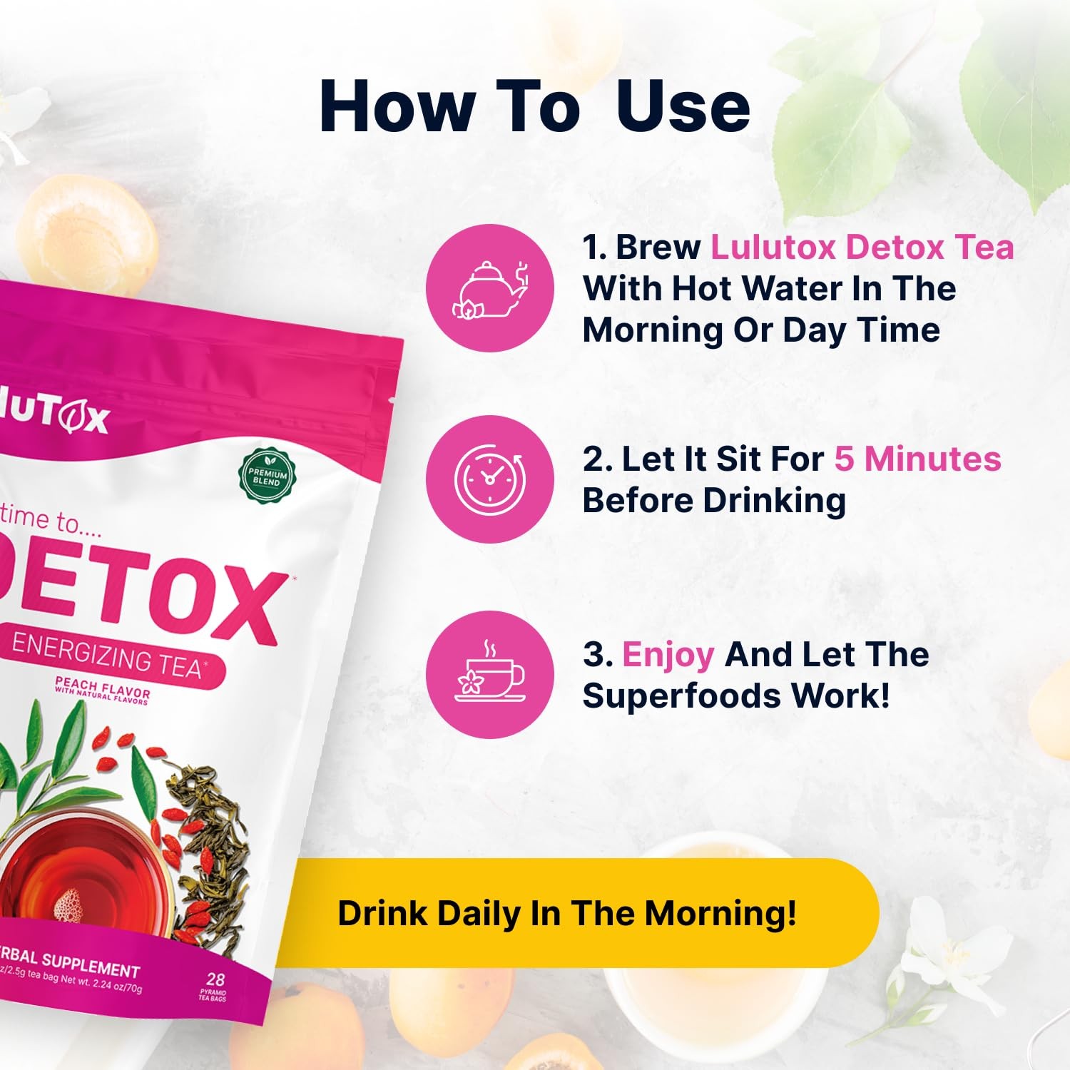 How To Use Lulutox Detox Tea