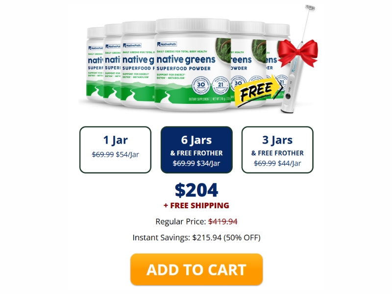 NativePath Native Greens Superfood Powder Review Complete Weight Loss Support for Women