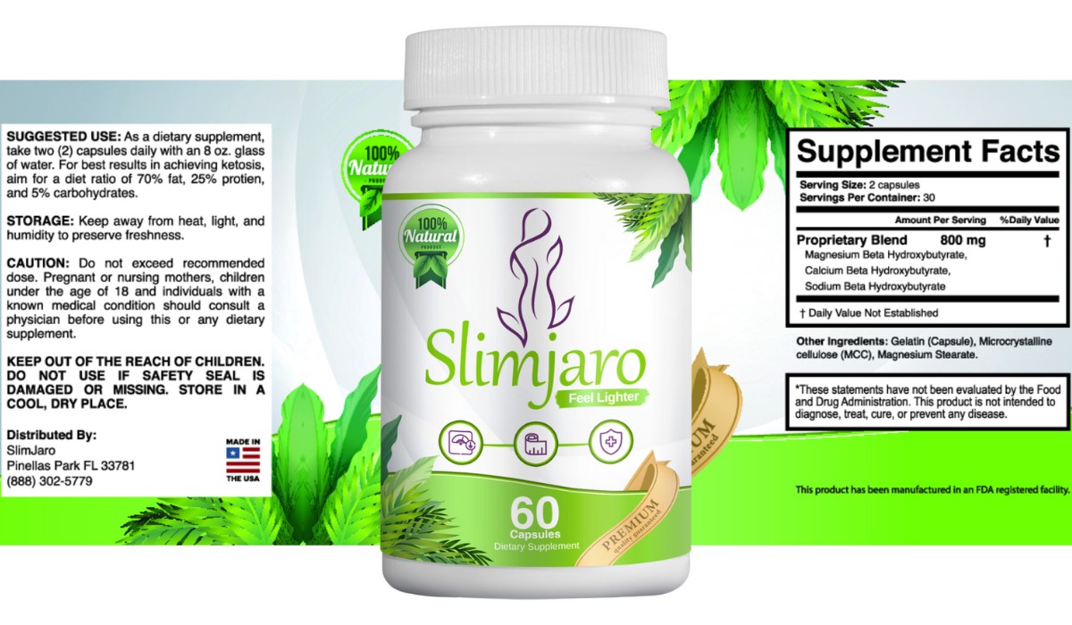 Slimjaro Supplement Facts
