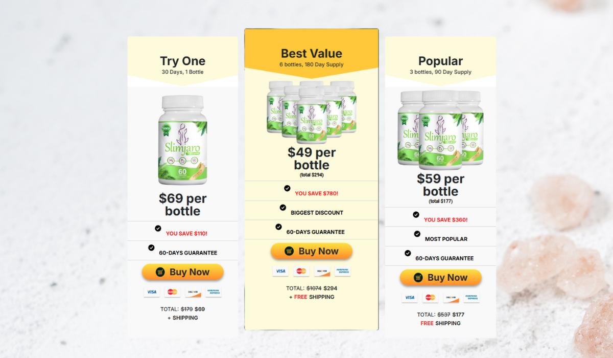 slimjaro purchase options