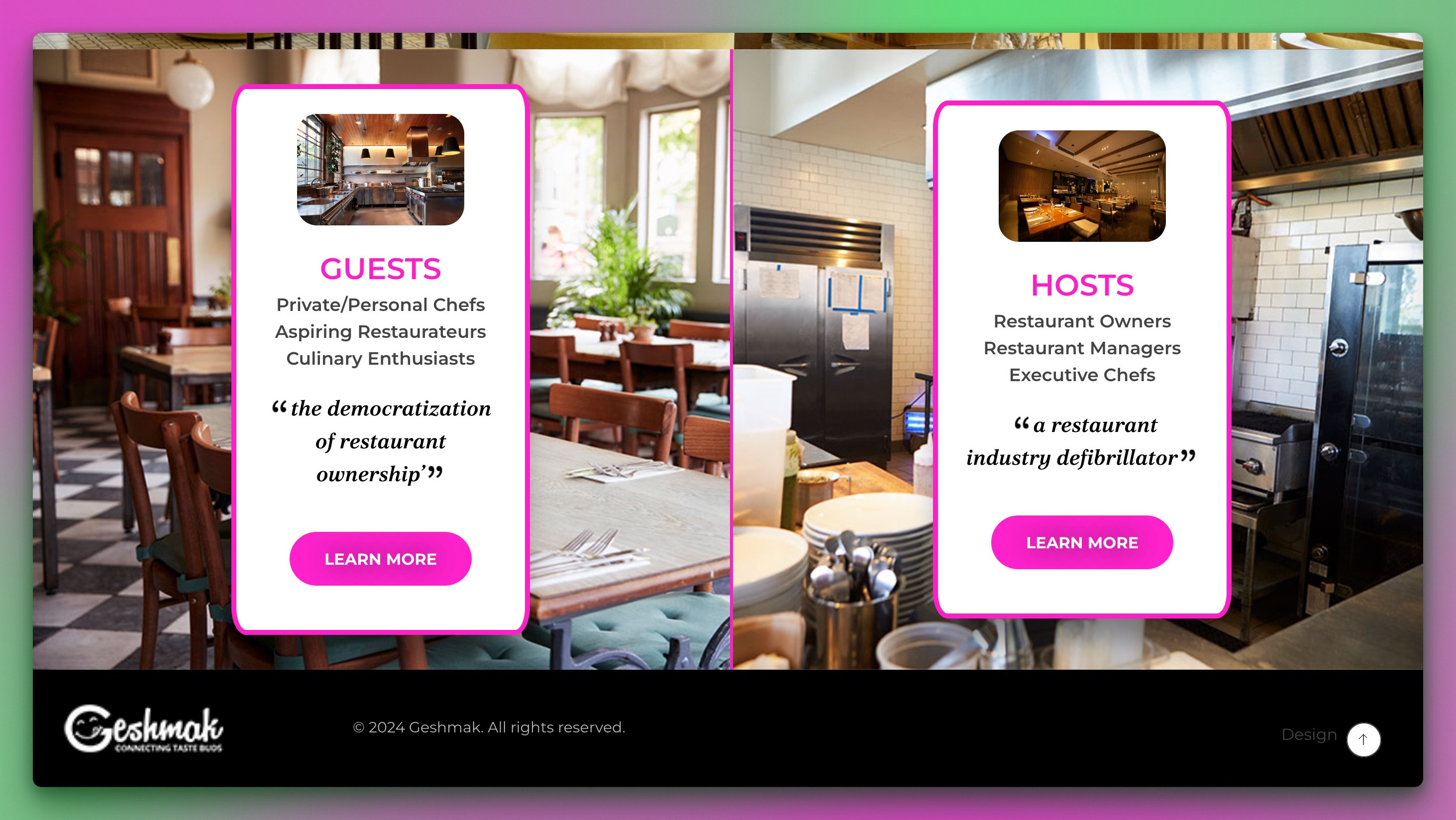Geshmak Announces Nationwide Launch of Restaurant Space-sharing Platform, Bringing the ‘Sharing Economy’ to the Restaurant Industry