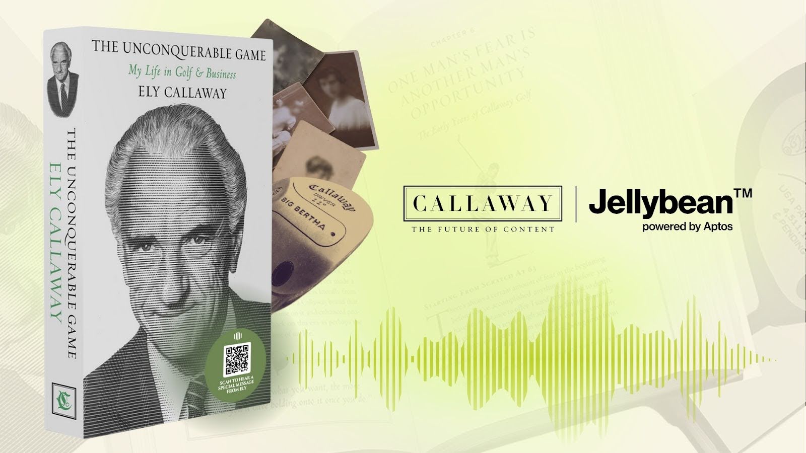 Jellybean™ Partners with Callaway to Reimagine Publishing for the Digital Age on Aptos