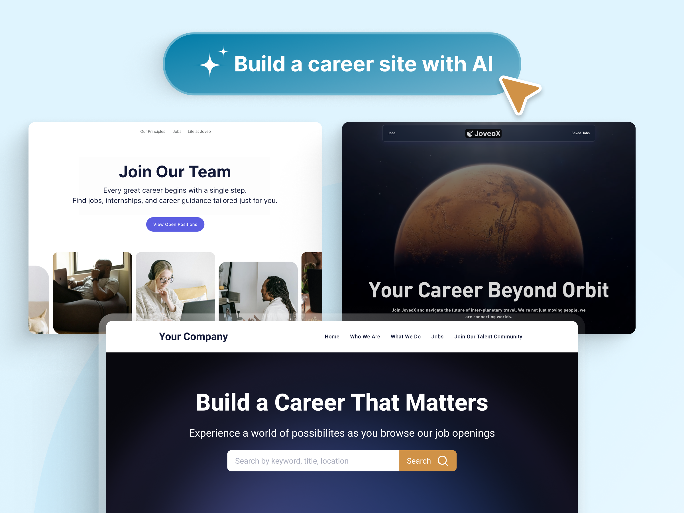 Joveo AI Career Site Builder