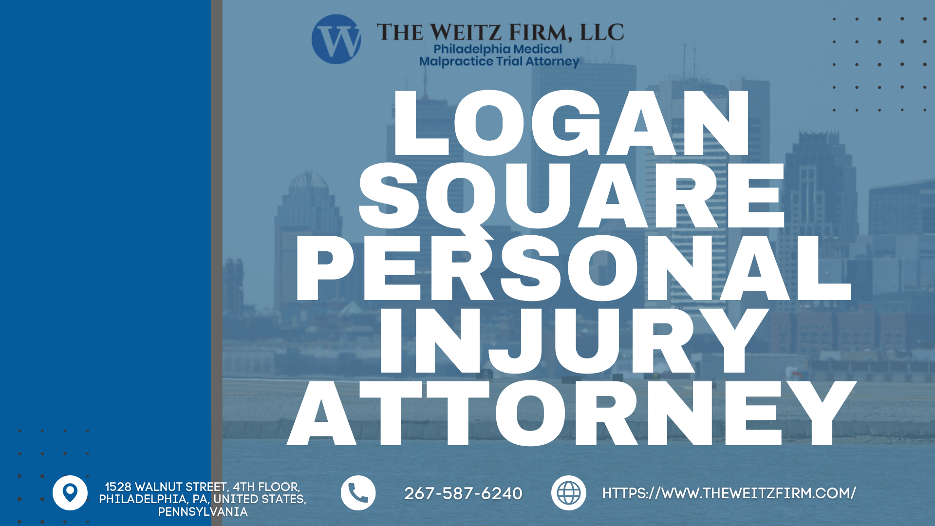 The Weitz Firm introduces Personal Injury Support in Center City and Logan Square, Philadelphia - free consults for slip falls.
