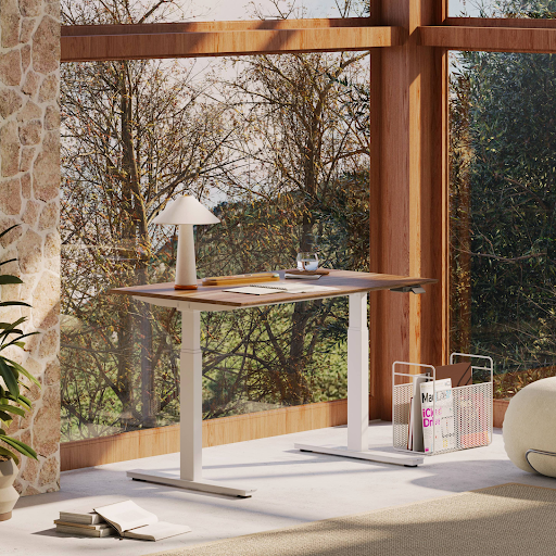 Urbanica’s ergonomic desk is designed to enhance comfort and style in modern workspaces