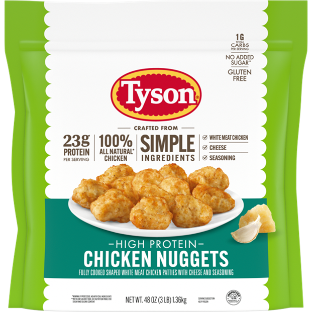Elevate Mealtime with New Tyson® Simple Ingredient Nuggets