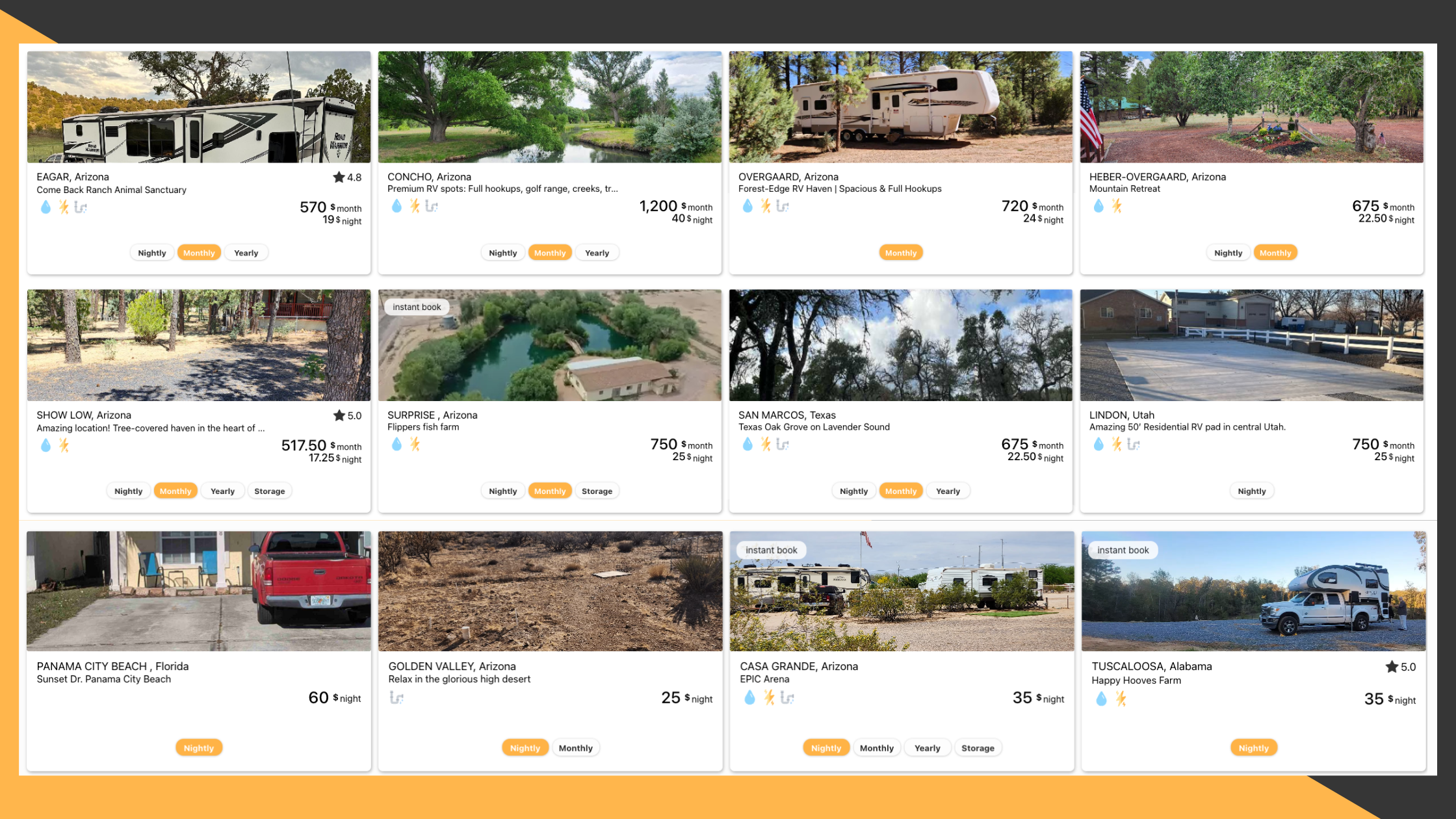 HookHub Expands RV Parking Access Across The United States With New Private Land Listings