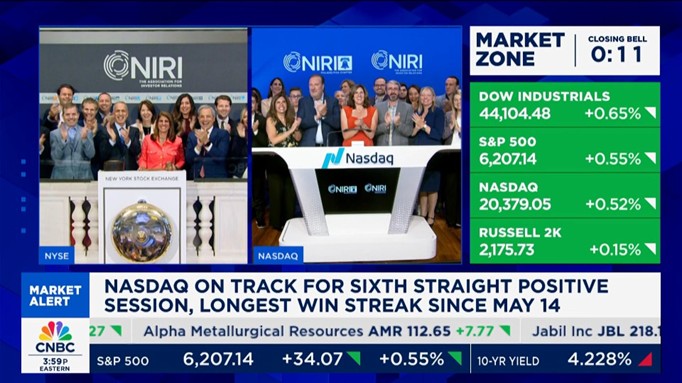NASDAQ and NYSE - NIRI Philadelphia
