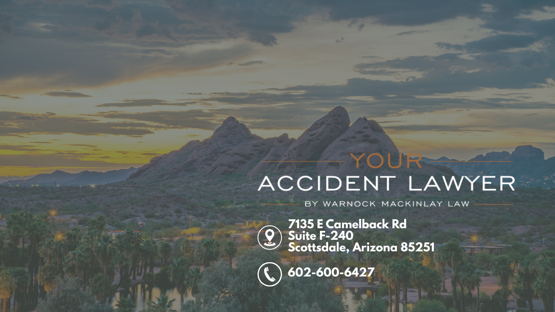 Tempe Personal Injury Lawyer Warnock Law Focuses on Truck Accident, Wrongful Death, and Uber Eats Delivery Claims in Chandler, Mesa, and Glendale