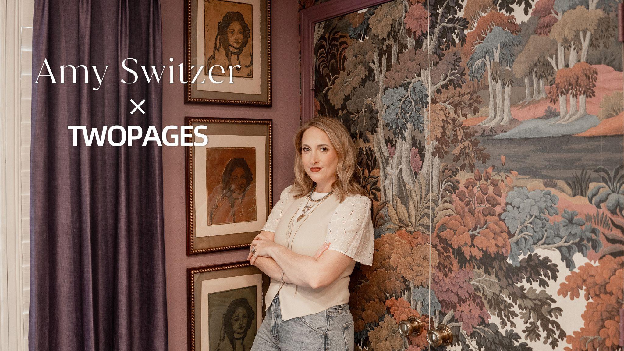 TWOPAGES Brand Ambassador: Amy Switzer