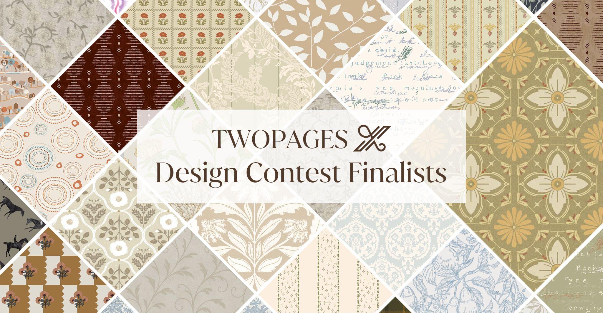 TWOPAGES Design Contest Finalists